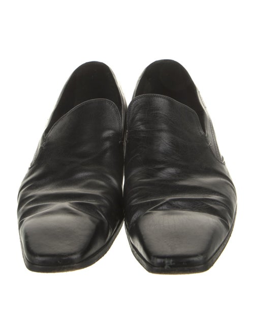 DIOR MEN Leather Dress Loafers