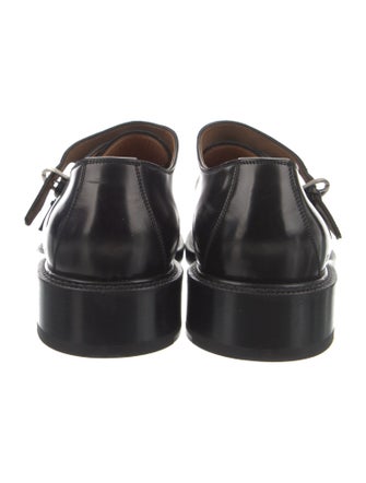 DIOR MEN Patent Leather Monk Straps