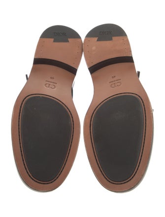 DIOR MEN Patent Leather Monk Straps