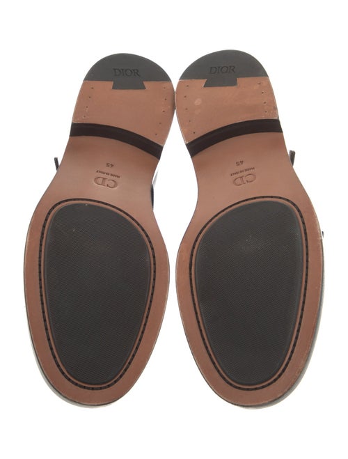 DIOR MEN Patent Leather Monk Straps