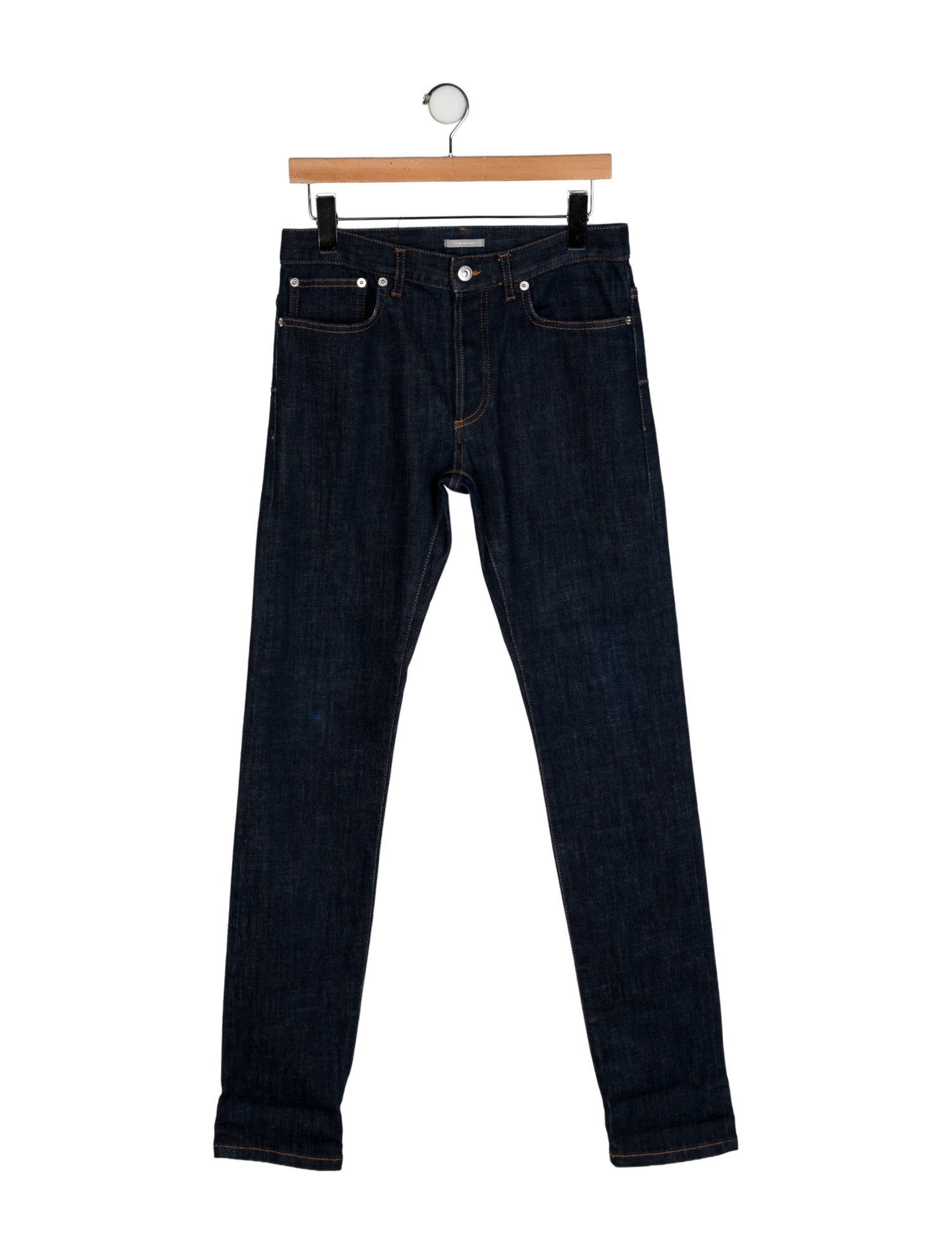 DIOR MEN Oblique Jacquard Skinny Jeans