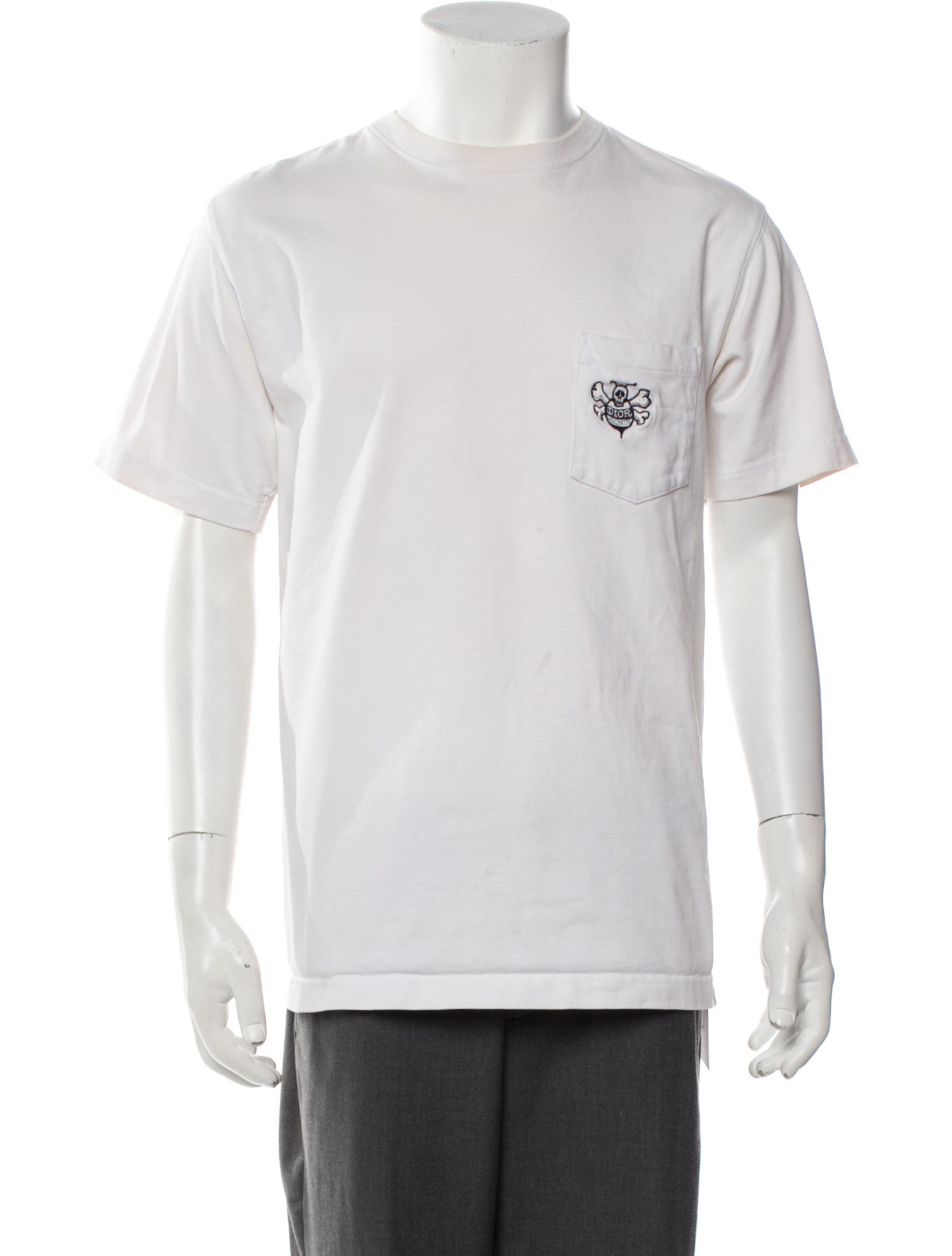 DIOR x Shawn Stussy Bee Accent Graphic Print T-Shirt