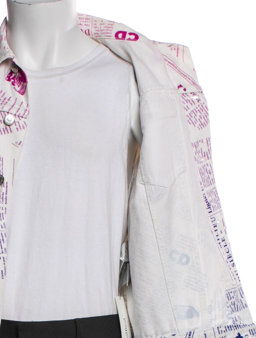 DIOR x Daniel Arsham 2020 Printed Trucker Jacket