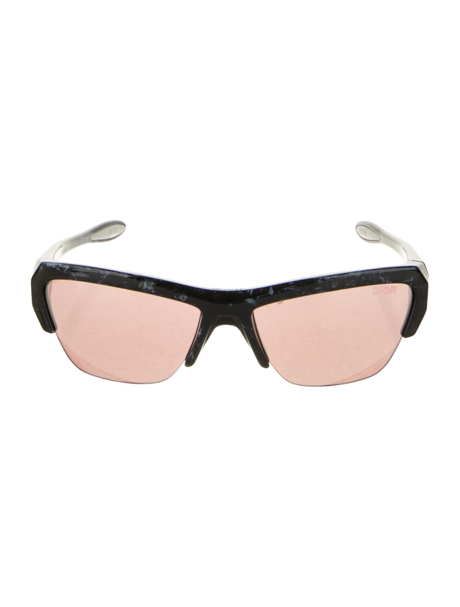 DIOR MEN Cat-Eye Mirrored Sunglasses