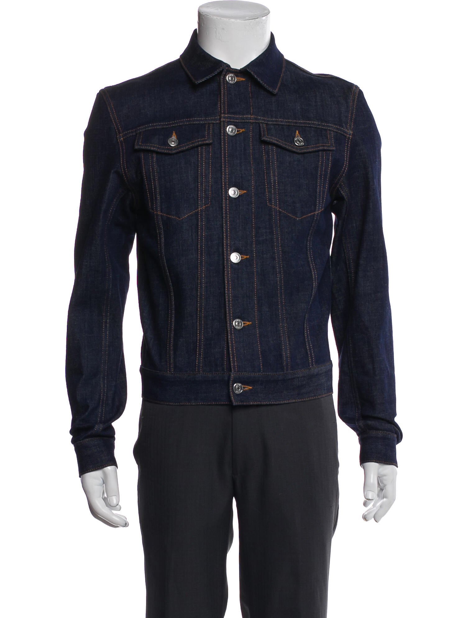 DIOR MEN 2020 Oblique Jacquard Denim Jacket