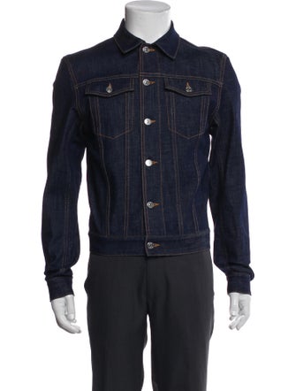 DIOR MEN 2020 Oblique Jacquard Denim Jacket