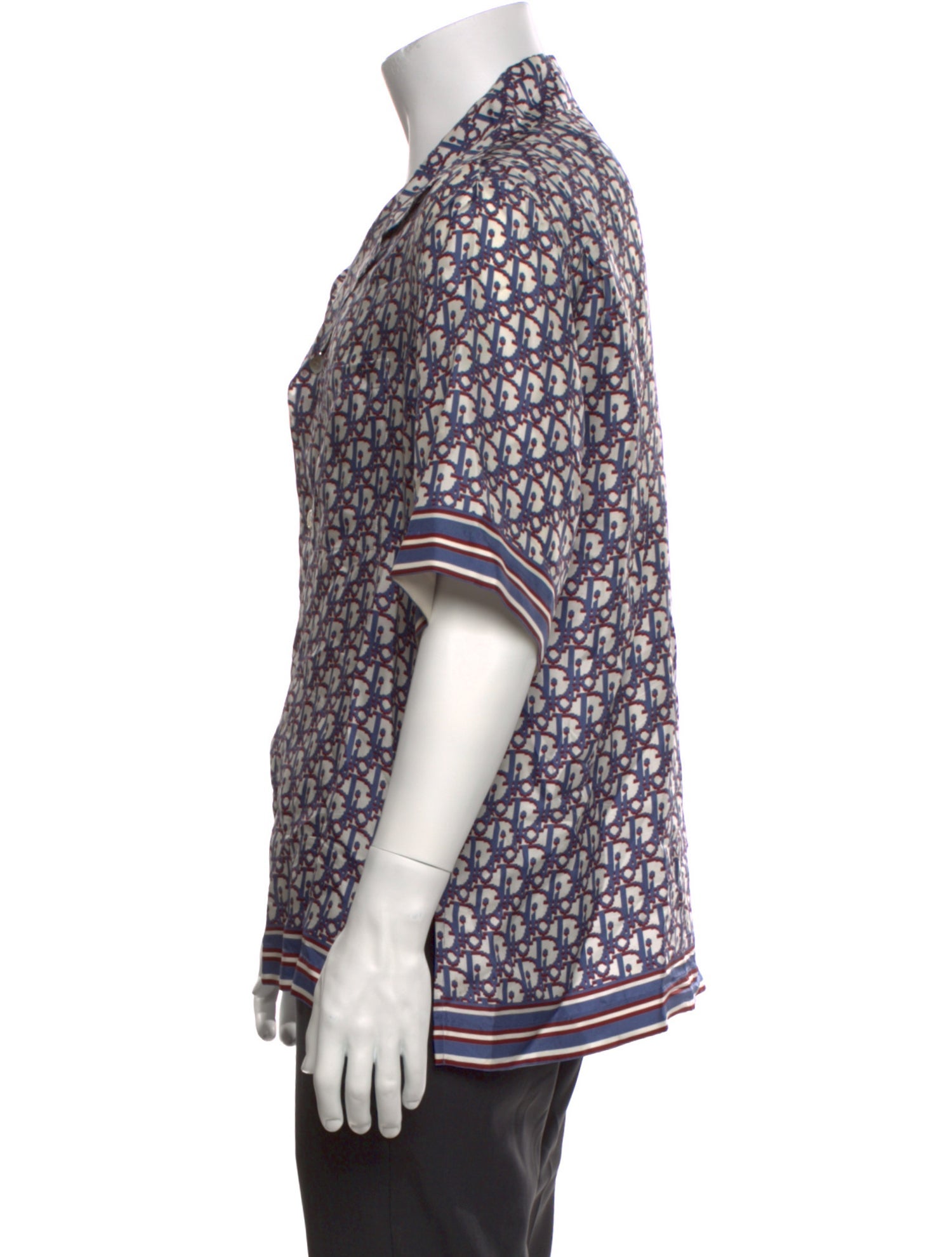 DIOR MEN 2021 Oblique Jacquard Shirt