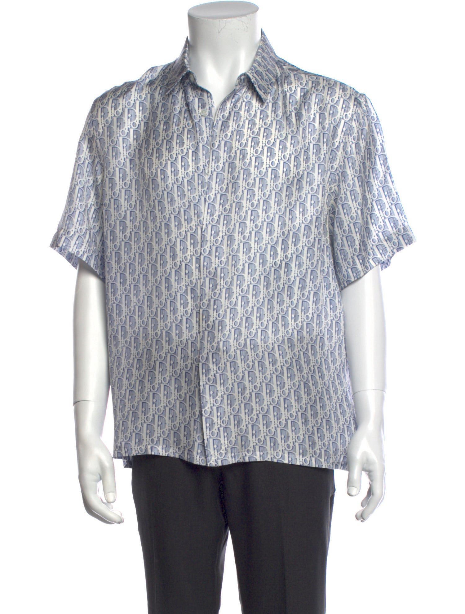 DIOR MEN 2021 Oblique Jacquard Shirt