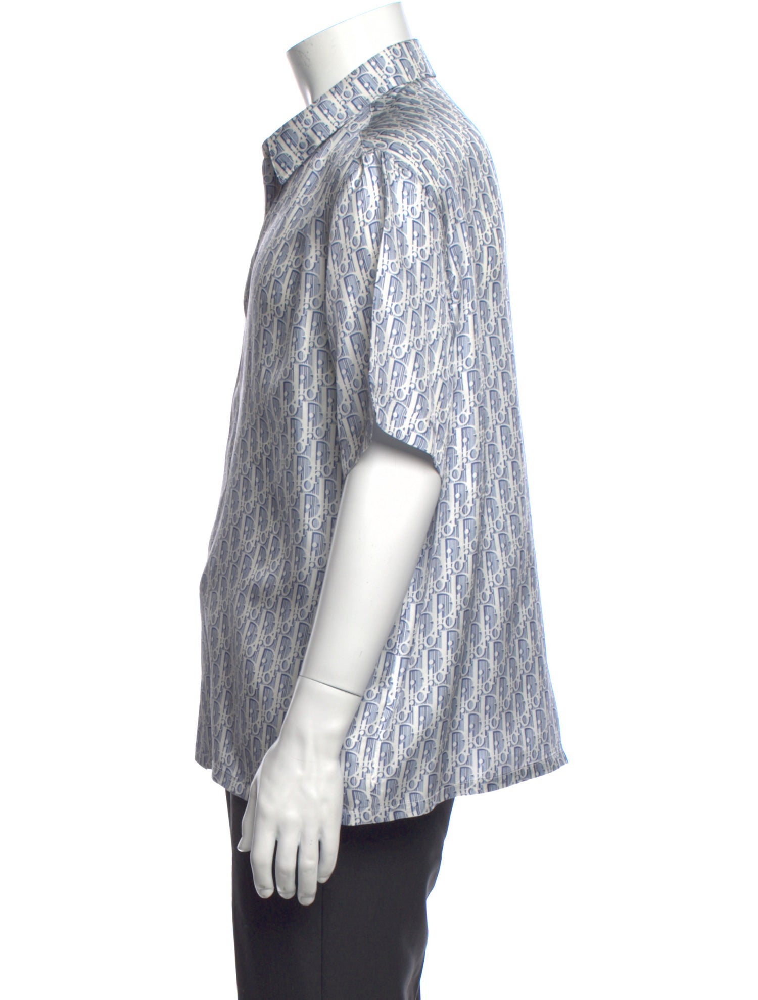 DIOR MEN 2021 Oblique Jacquard Shirt