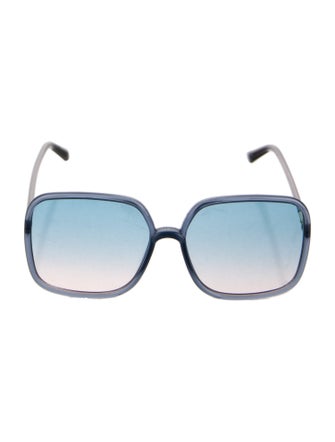DIOR MEN Oversize Gradient Sunglasses