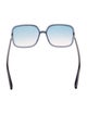 DIOR MEN Oversize Gradient Sunglasses