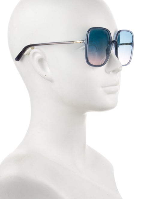 DIOR MEN Oversize Gradient Sunglasses
