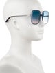DIOR MEN Oversize Gradient Sunglasses