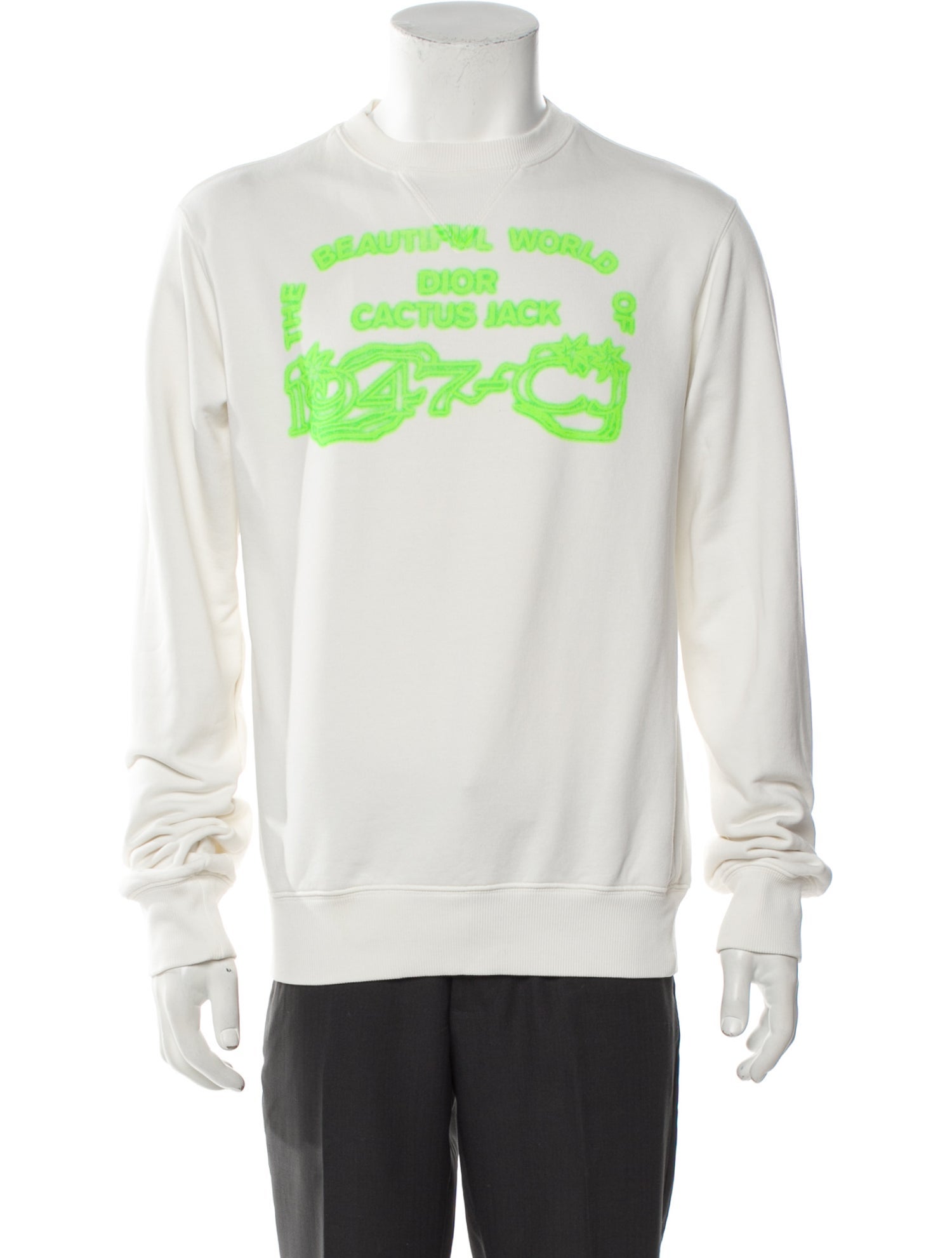 Cactus Jack Dior 2022 Graphic Print Sweatshirt