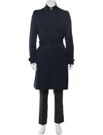DIOR MEN 2021 Virgin Wool Trench Coat