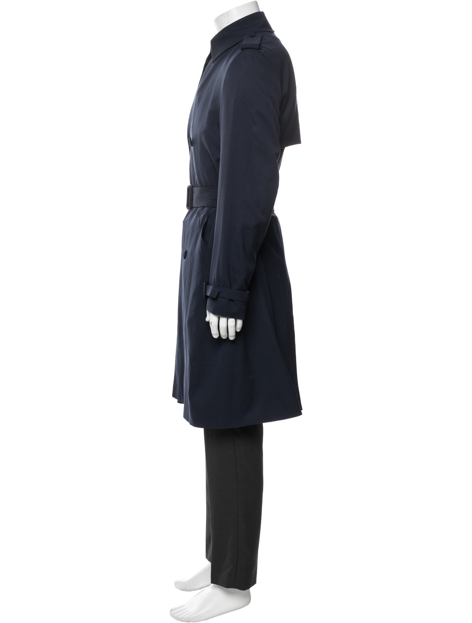DIOR MEN 2021 Virgin Wool Trench Coat
