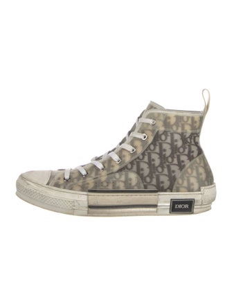 DIOR MEN B23 Oblique Sneakers