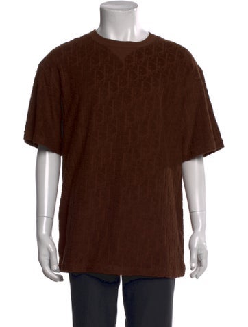 Dior MEN T-Shirts 2021 Oblique Jacquard T-Shirt XXL