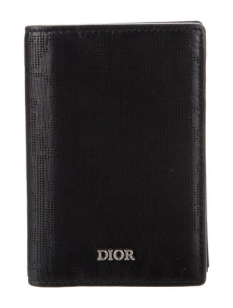 DIOR MEN Leather Bifold Wallet