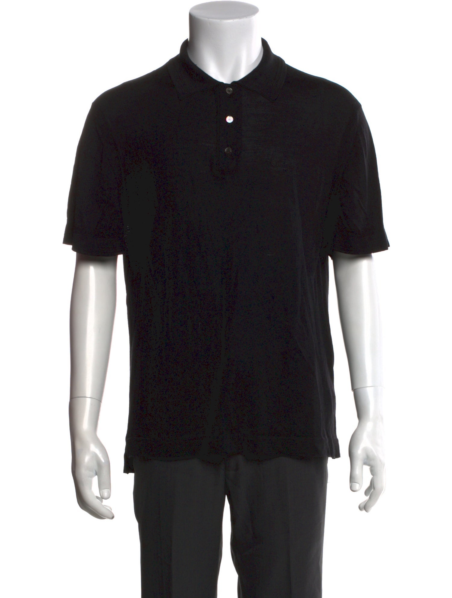 DIOR MEN Crew Neck Short Sleeve Polo Shirt