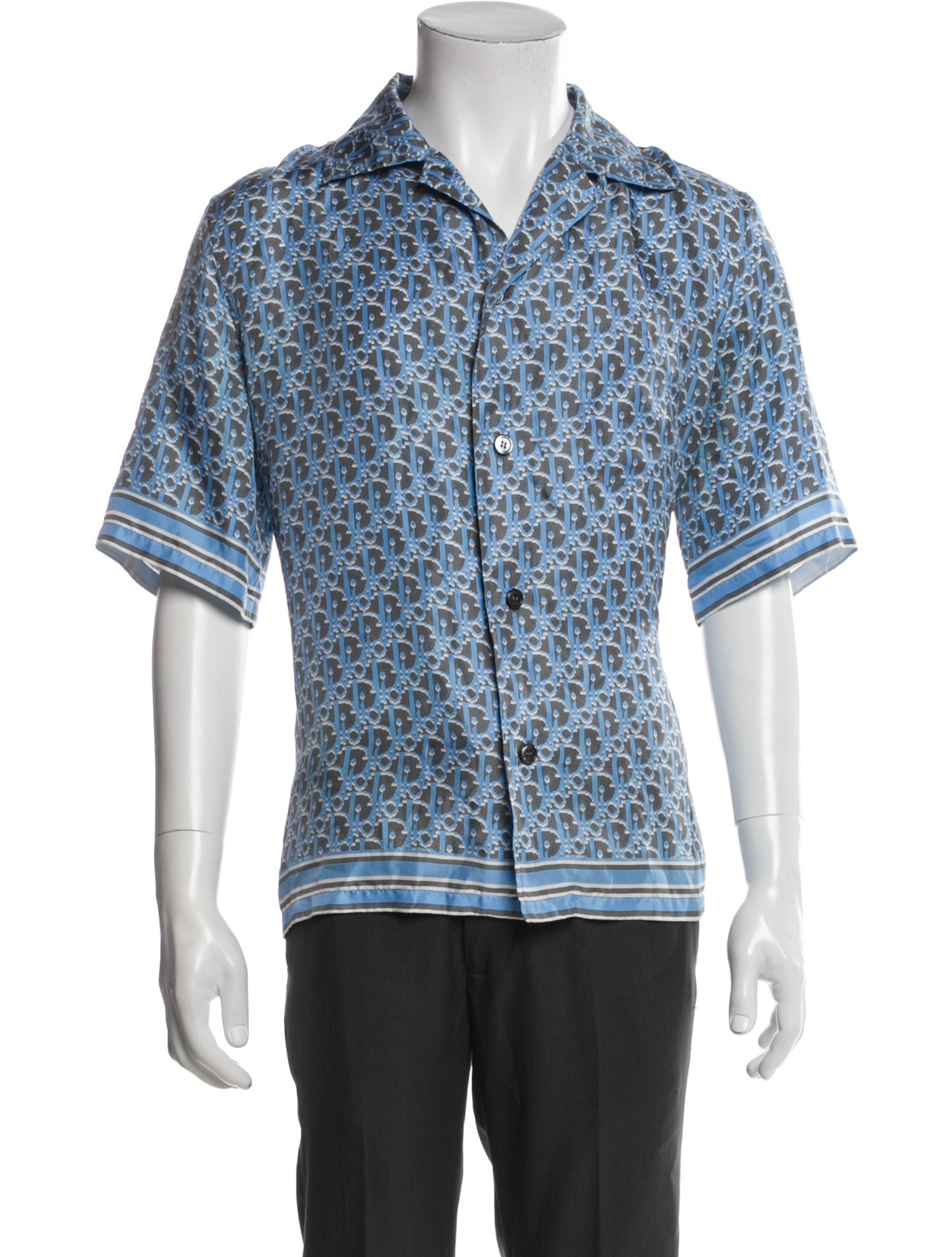 DIOR MEN 2020 Oblique Jacquard Shirt