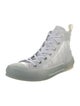 DIOR MEN B23 Raised Oblique Transparent Sneakers