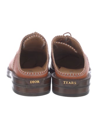 DIOR MEN Leather Derby Shoes