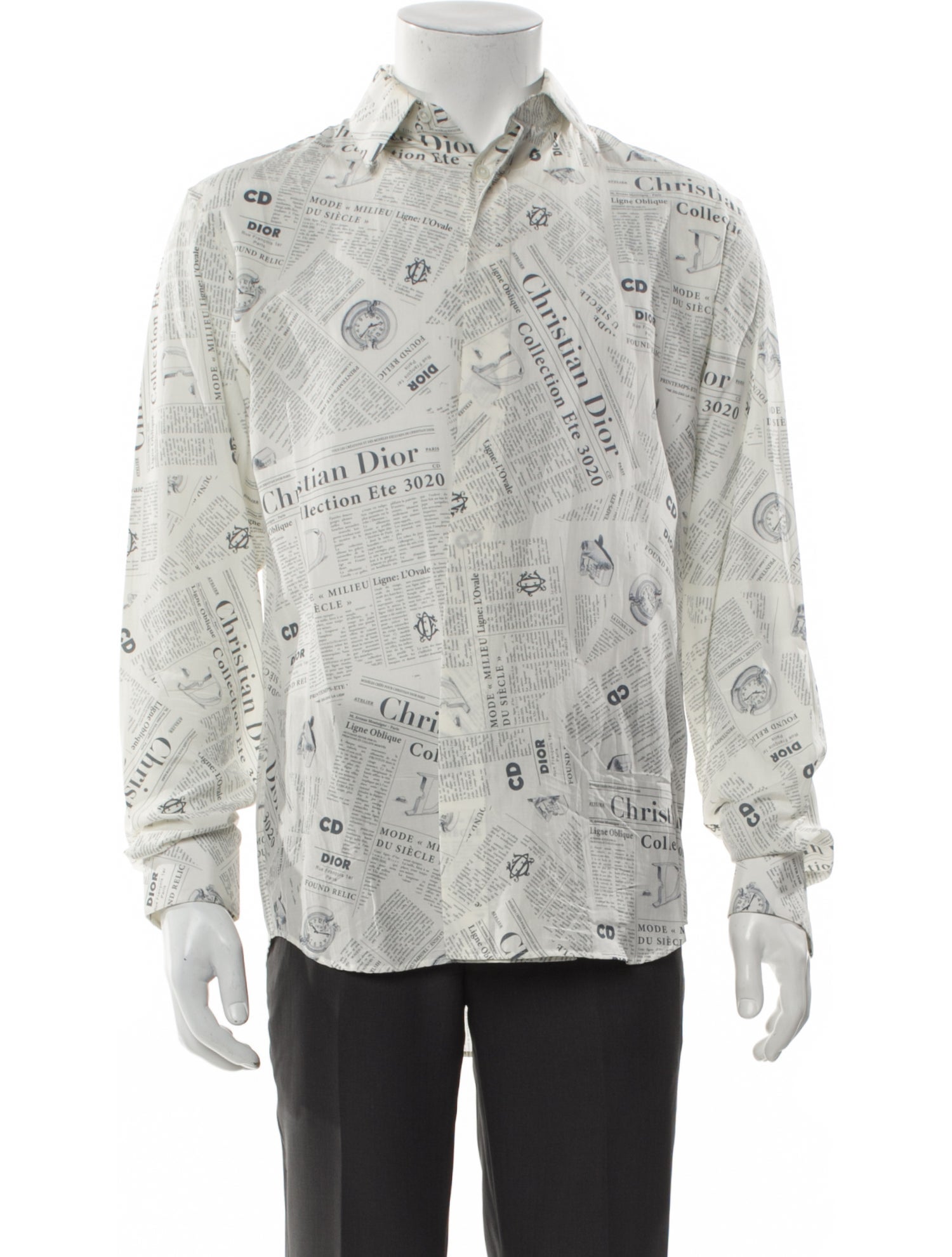 DIOR x Daniel Arsham 2020 Printed Shirt