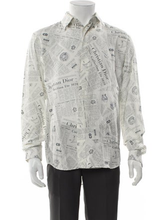 DIOR x Daniel Arsham 2020 Printed Shirt
