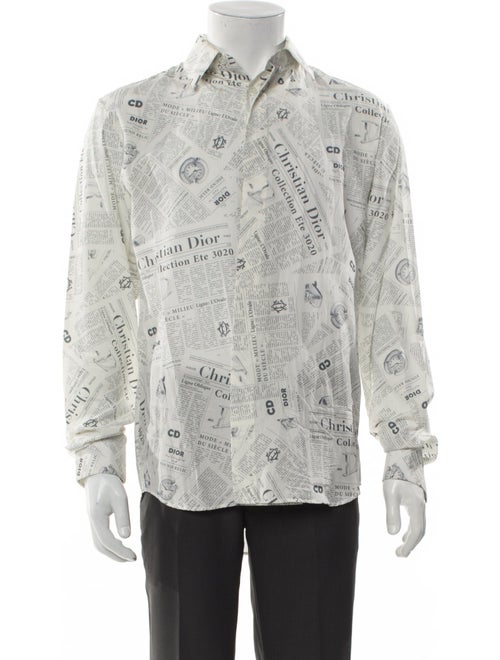 DIOR x Daniel Arsham 2020 Printed Shirt
