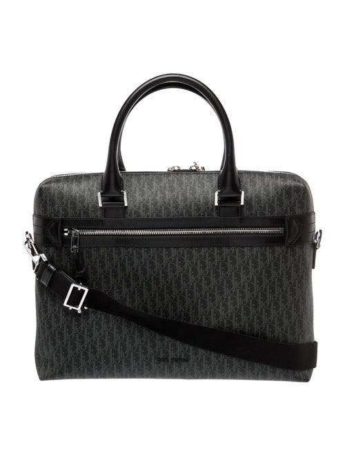 Dior Homme Oblique Jacquard Briefcase