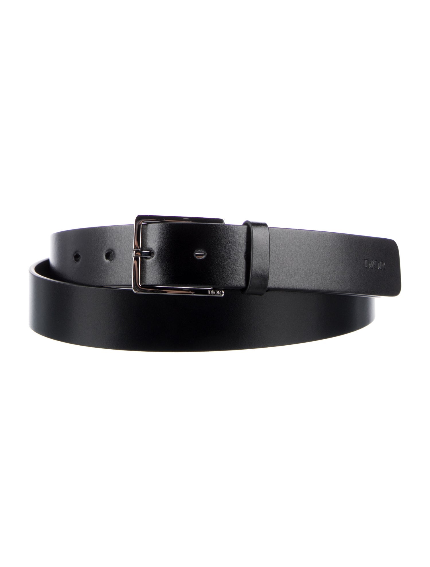 DIOR MEN Leather Waist Belt w/ Tags