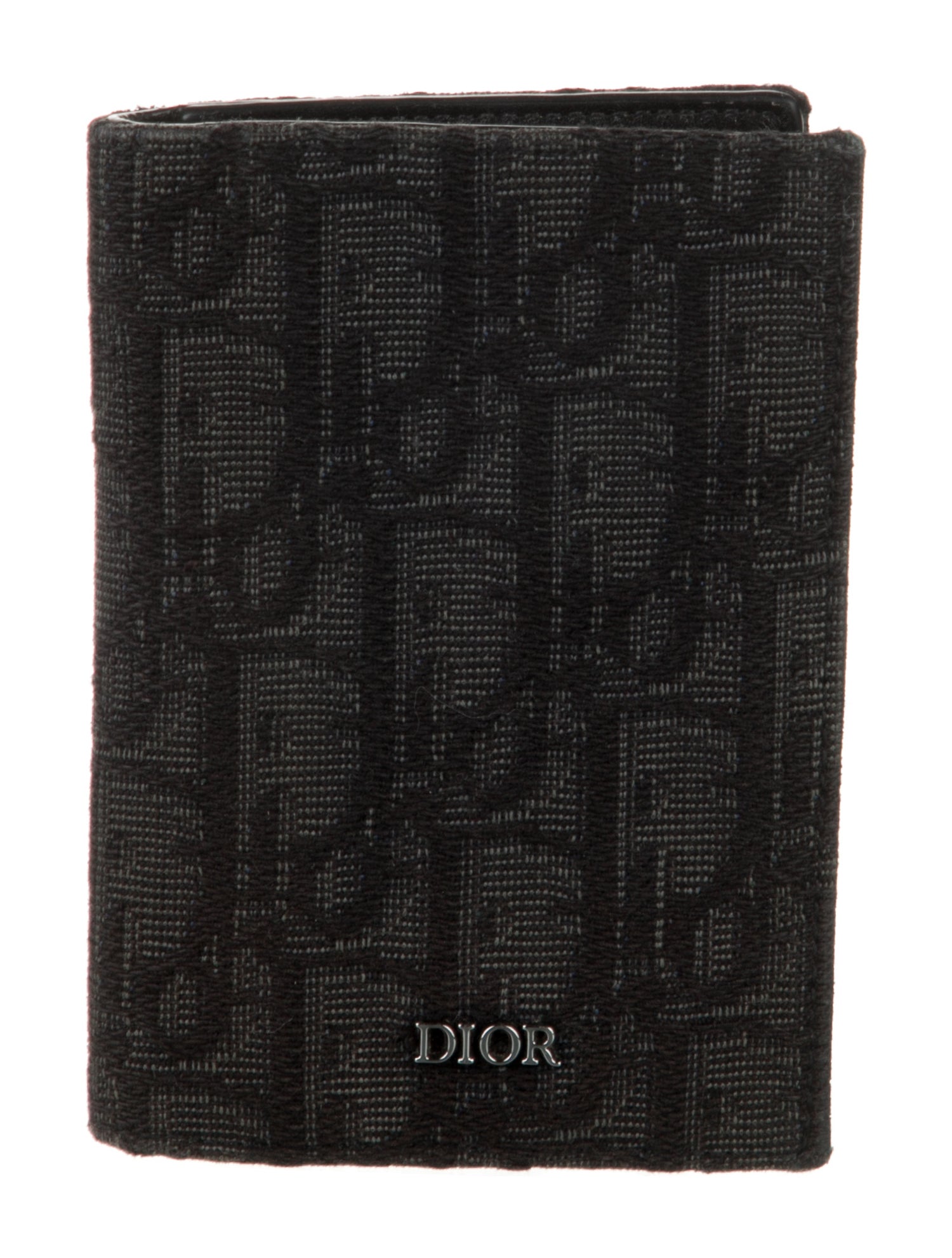 DIOR MEN 2021 Oblique Jacquard Wallet