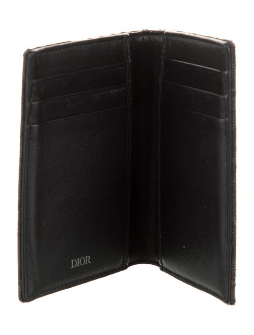 DIOR MEN 2021 Oblique Jacquard Wallet