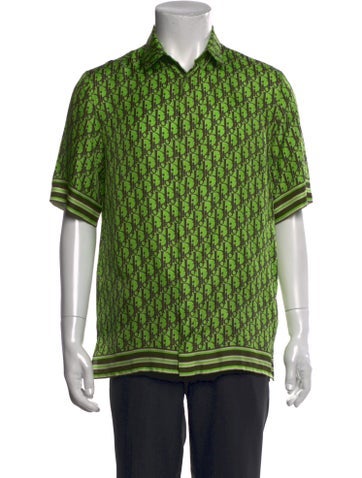 Dior MEN Casual Shirts 2021 Oblique Jacquard Shirt XS