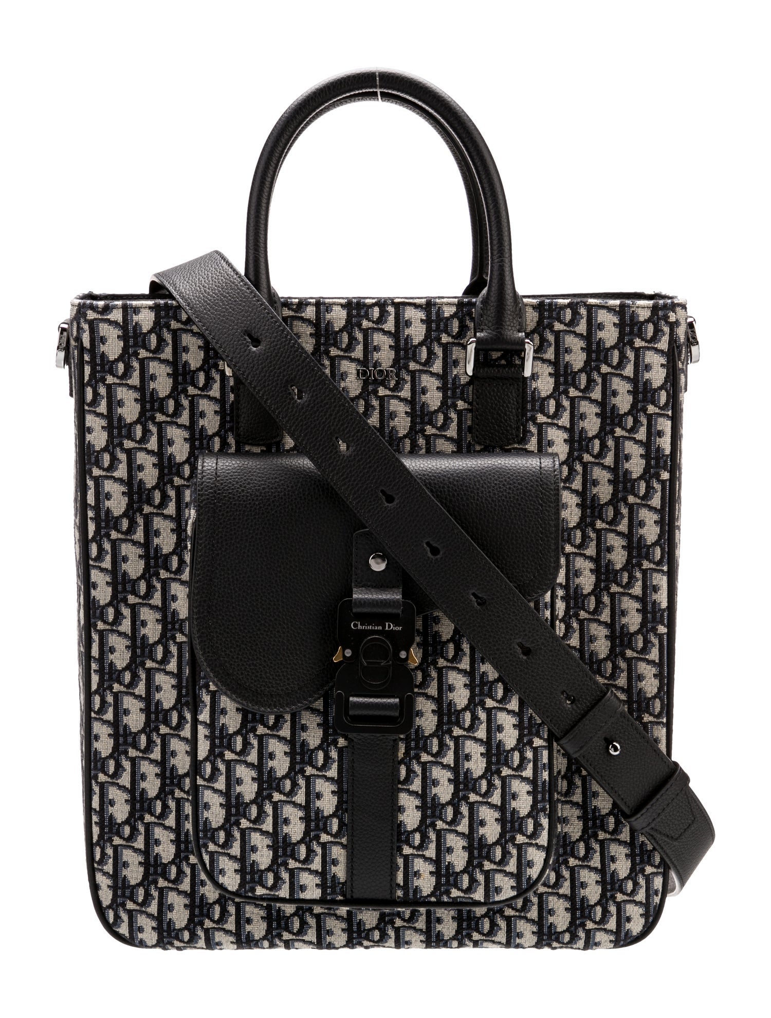 DIOR MEN Oblique Jacquard Messenger Bag 2024