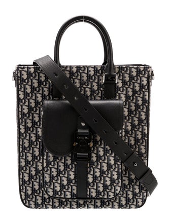 DIOR MEN Oblique Jacquard Messenger Bag 2024