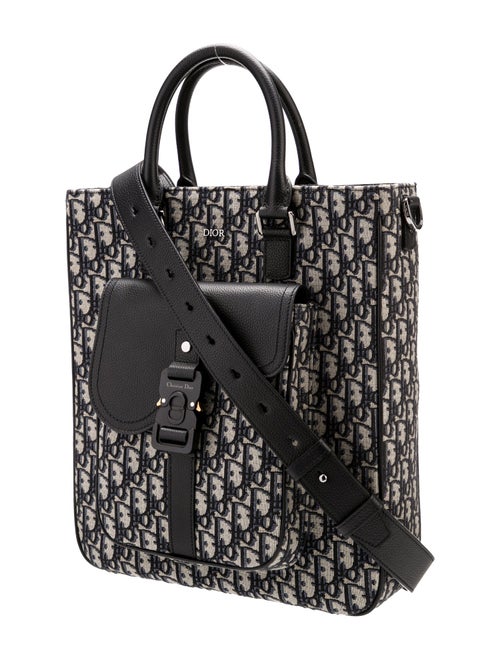 DIOR MEN Oblique Jacquard Messenger Bag 2024