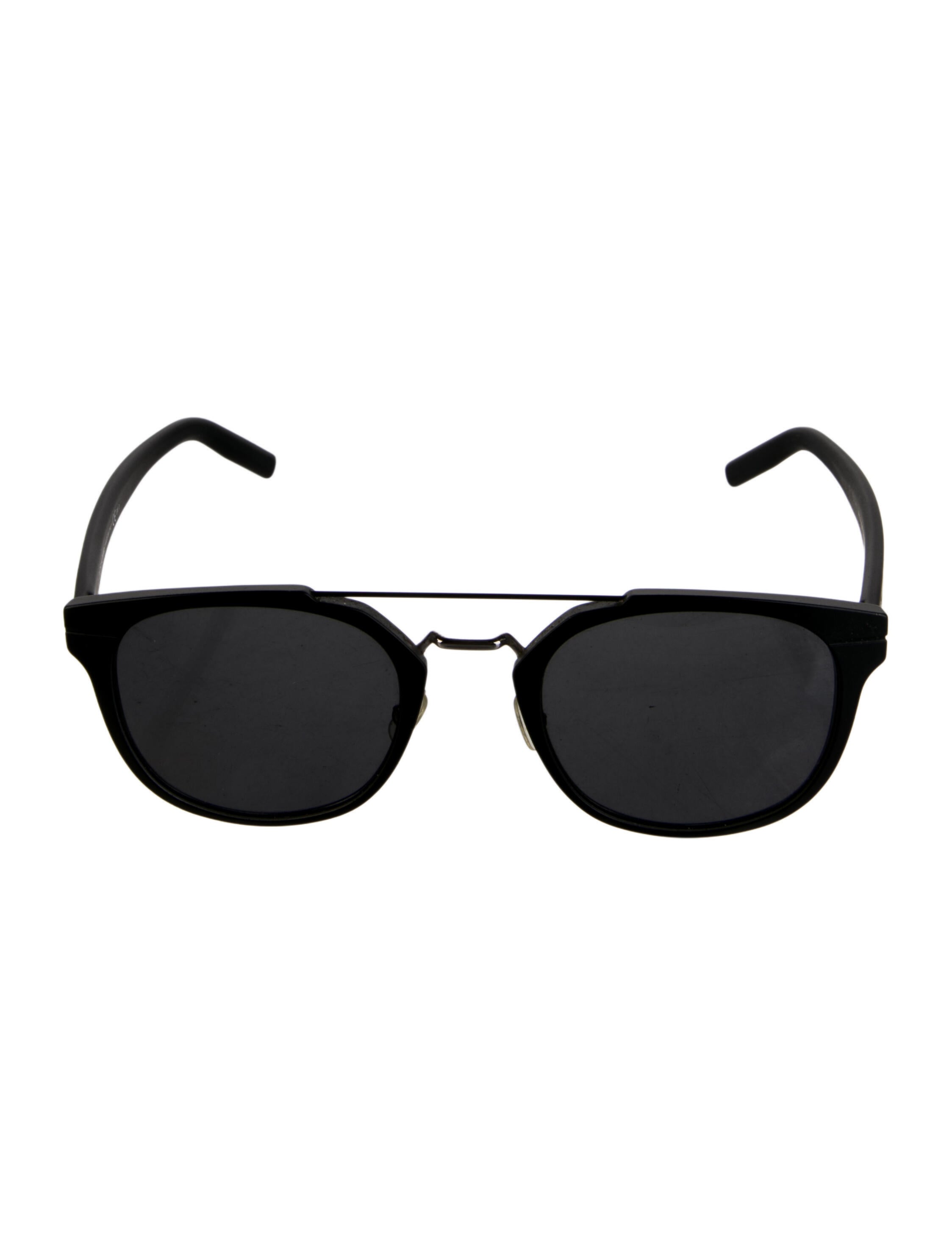 DIOR MEN Square Tinted Sunglasses