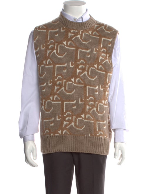 Cactus Jack Dior 2022 Signature Logo Sweater Vest
