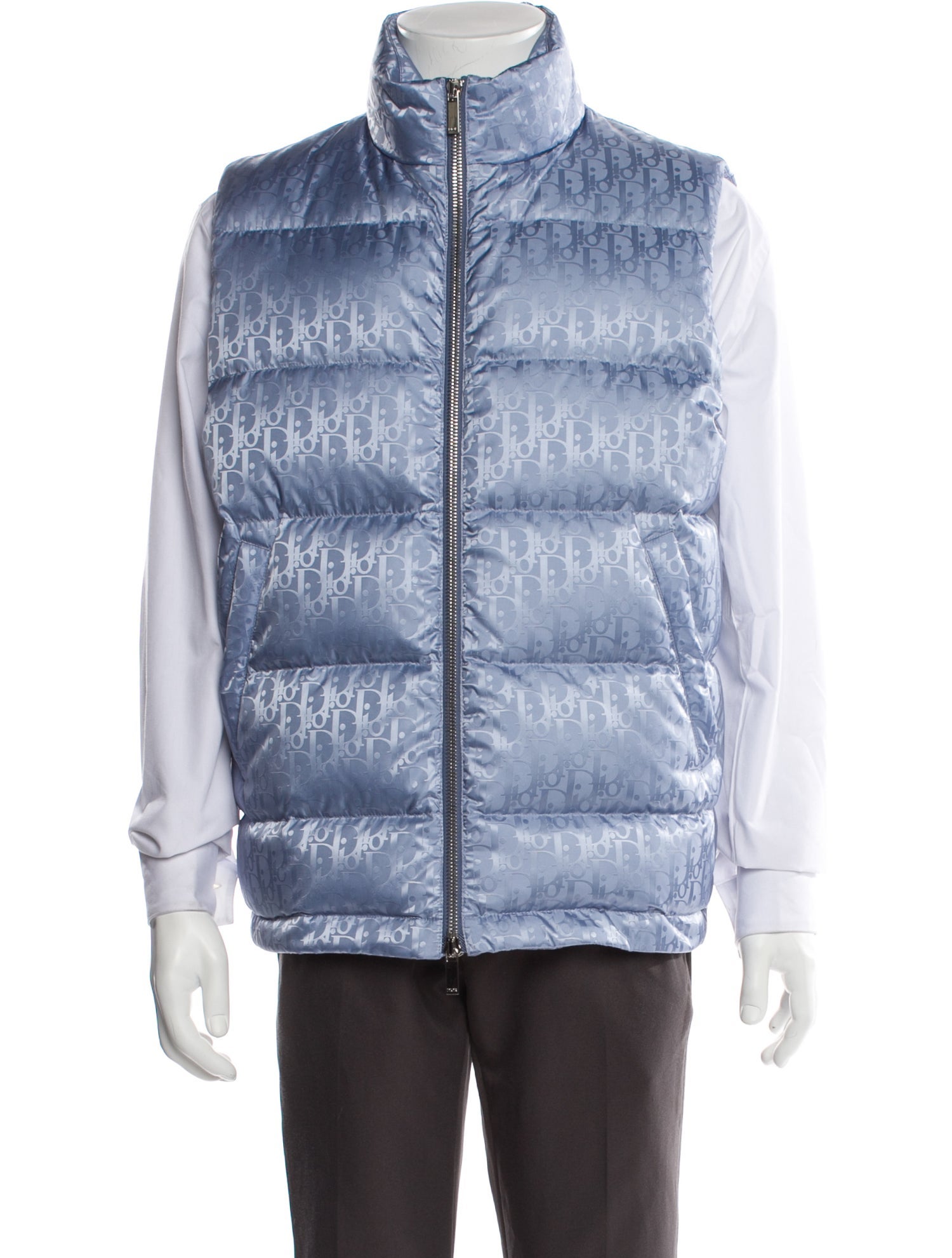 DIOR MEN 2020 Oblique Jacquard Vest w/ Tags