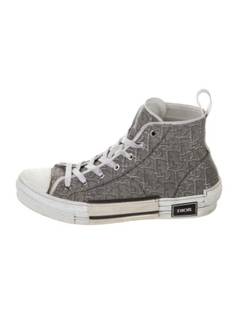 DIOR MEN B23 'Ruthenium Metallic Thread' Sneakers