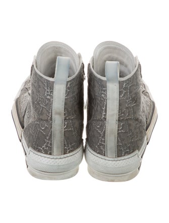 DIOR MEN B23 'Ruthenium Metallic Thread' Sneakers
