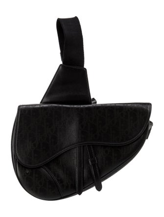 DIOR MEN Leather Galaxy Saddle