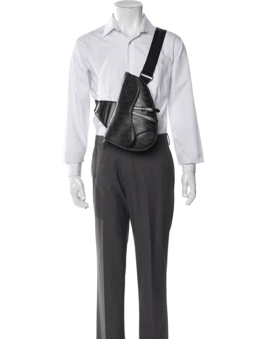 DIOR MEN Leather Galaxy Saddle