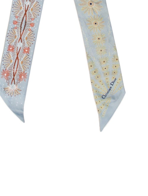 Christian Dior Silk Printed Bandeau