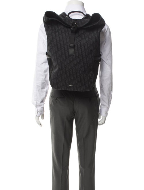 DIOR MEN Oblique Jacquard Roll Backpack 2024