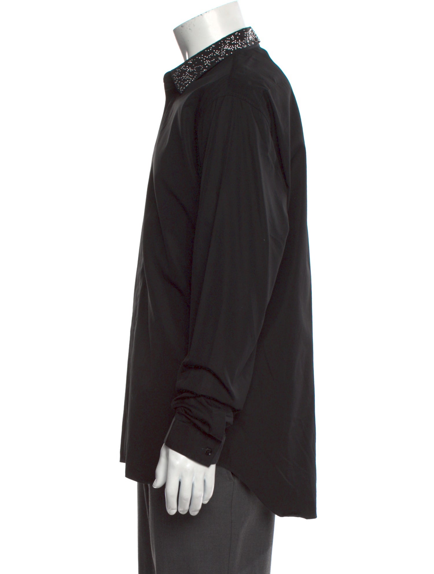 Dior Homme Bee Accent Long Sleeve Dress Shirt