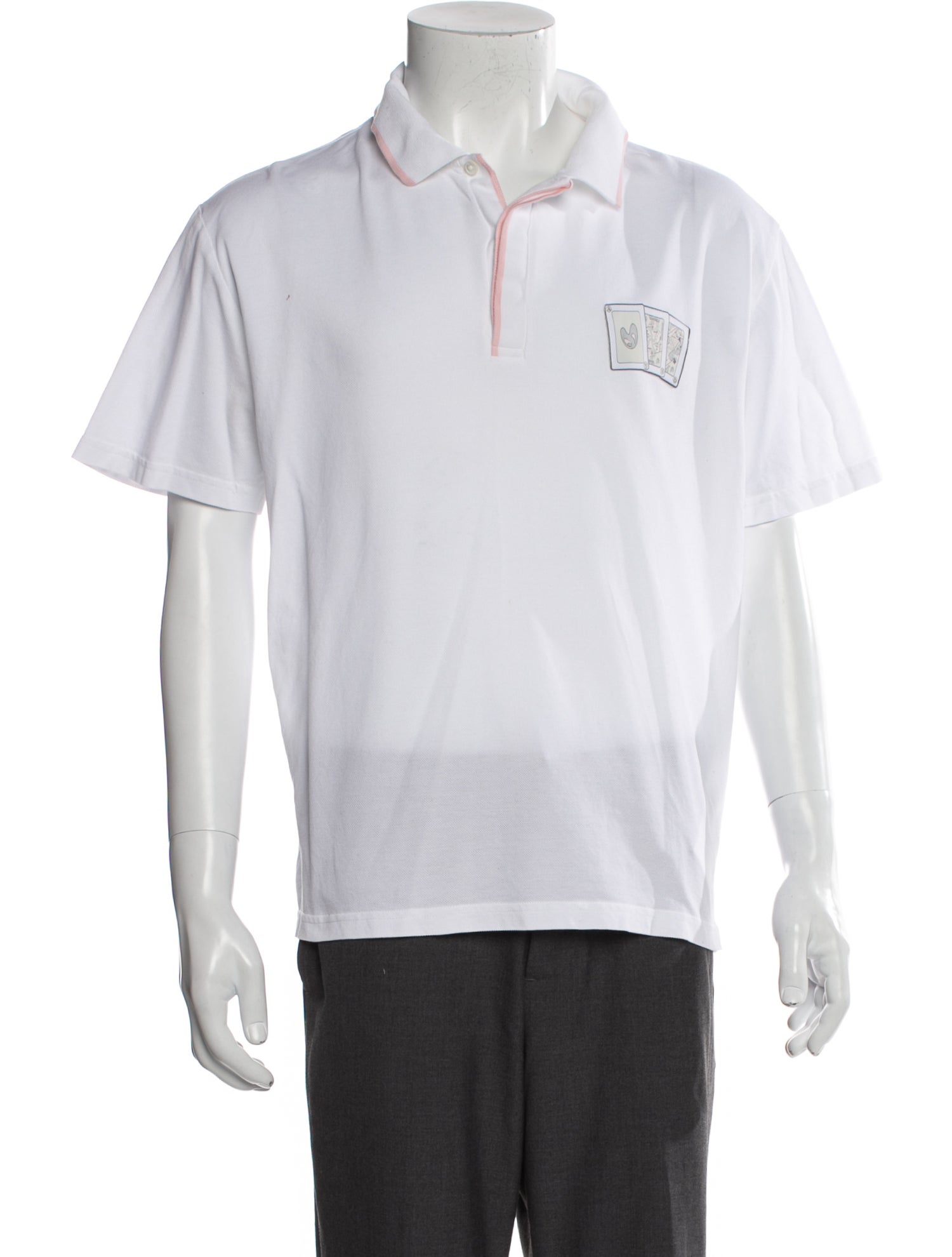 DIOR x Kenny Scharf 2021 Playing Cards Polo Shirt