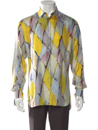 DIOR x Peter Doig 2021 Silk Shirt